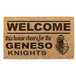 Jardine - SUNY Geneseo Knights 18" x 30" Welcome Doormat - Brown
