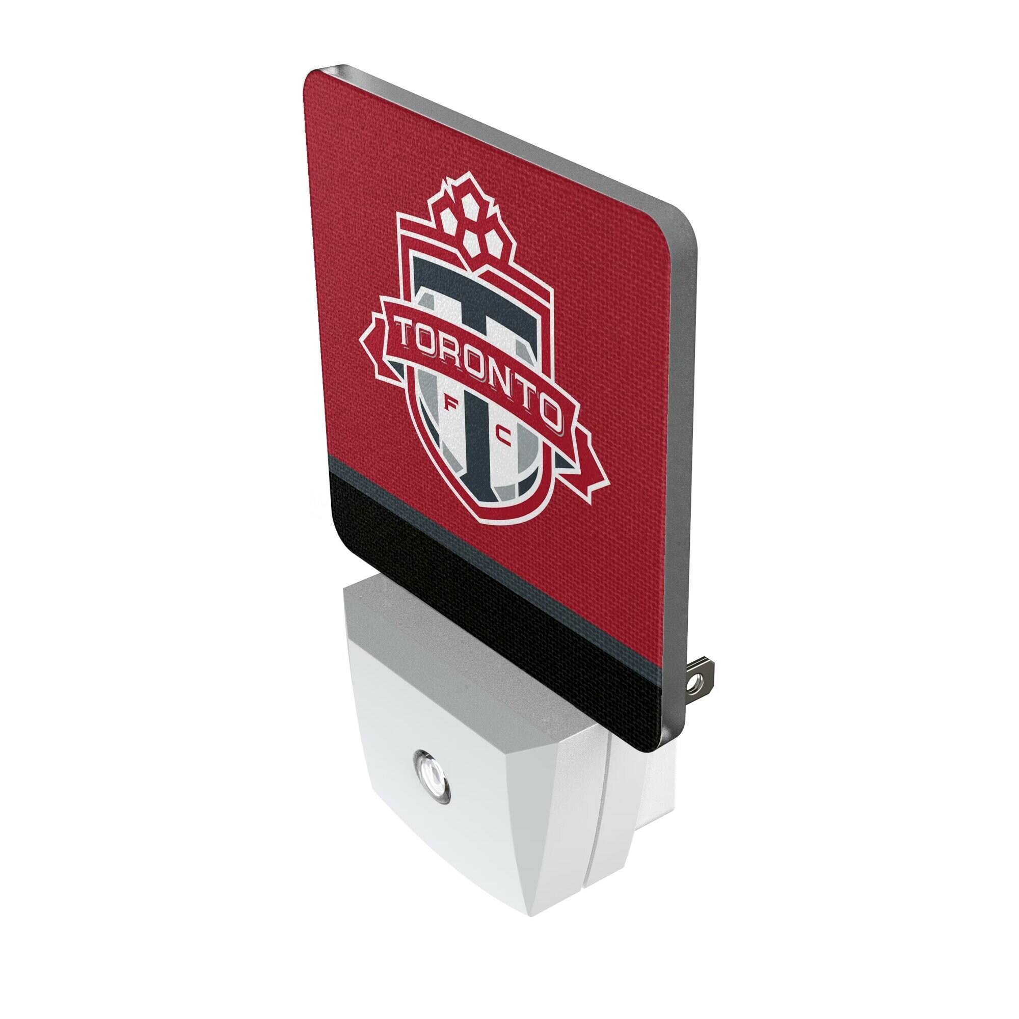 Alt View 1. Keyscaper - Toronto FC Team Stripe Nightlight 2-Pack - Multicolor.