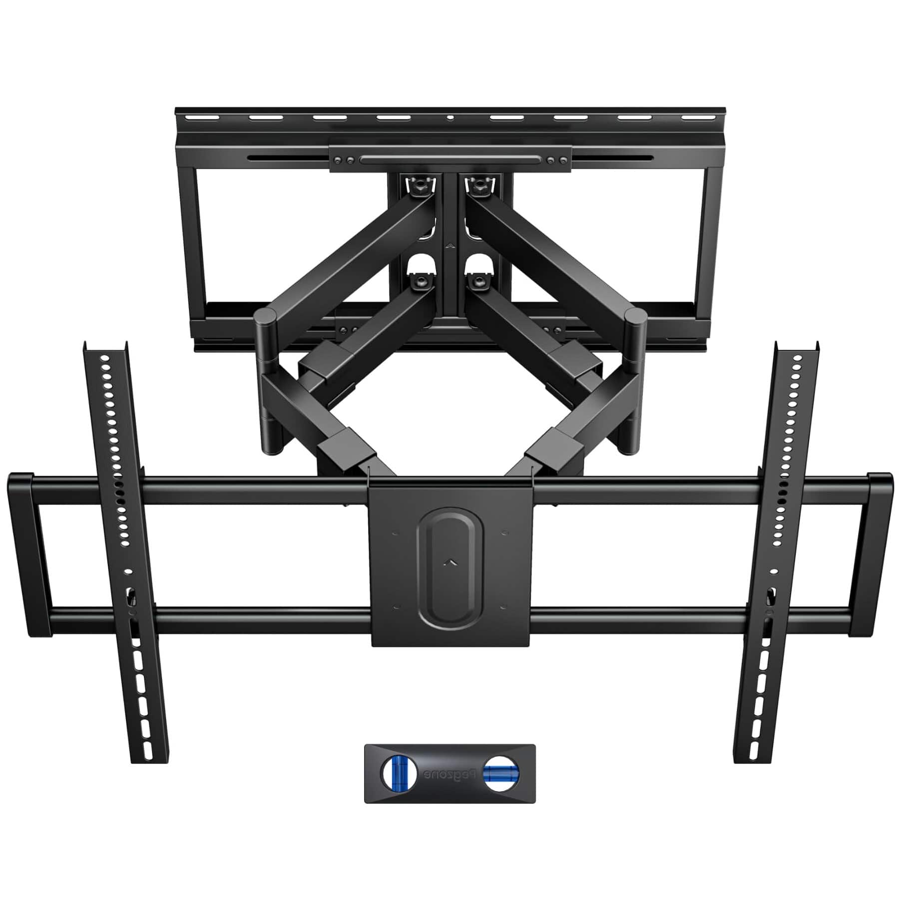 Dazzed Corner - Full Motion TV Wall Mount for 43–100 in. TVs, 25.2 in. Extension, VESA 800x600 - Black