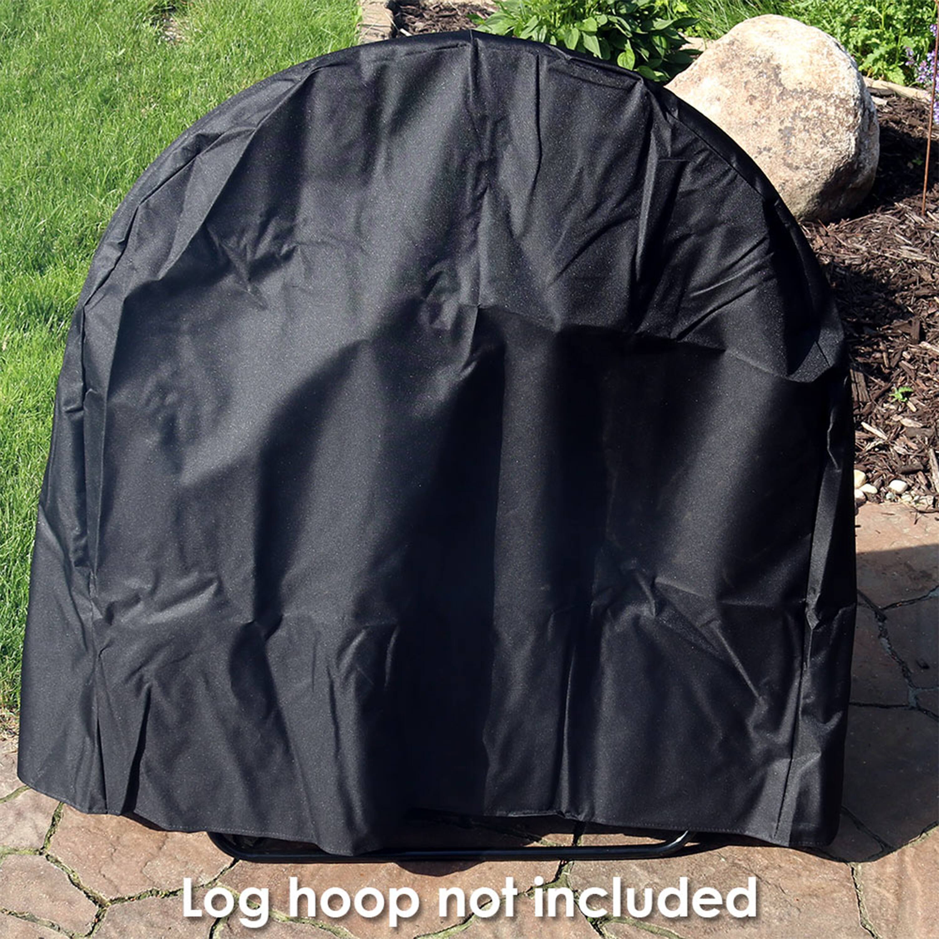 Log hoop not included