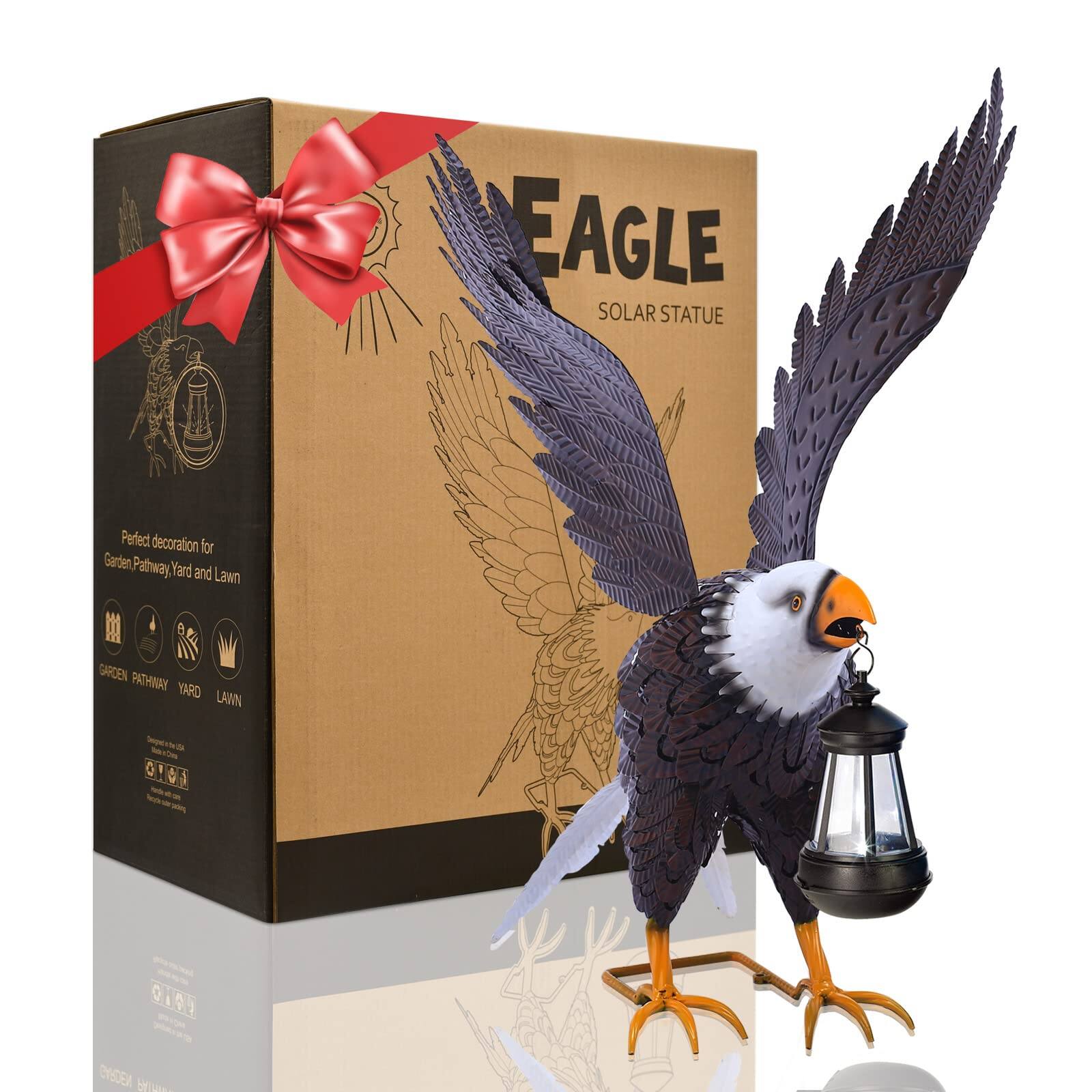 EAGLE  
SOLAR STATUE  

Perfect decoration for Garden, Pathway, Yard and Lawn  

GARDEN PATHWAY  
YARD  
LAWN  

EAGLE SOLAR STATUE  
Perfect decoration for Garden Pathway Yard and Lawn  

GARDEN PATHWAY YARD LAWN
