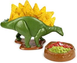 UT Brands - NACHOsaurus Sculpted Dinosaur Snack & Dip Bowl Set - Green
