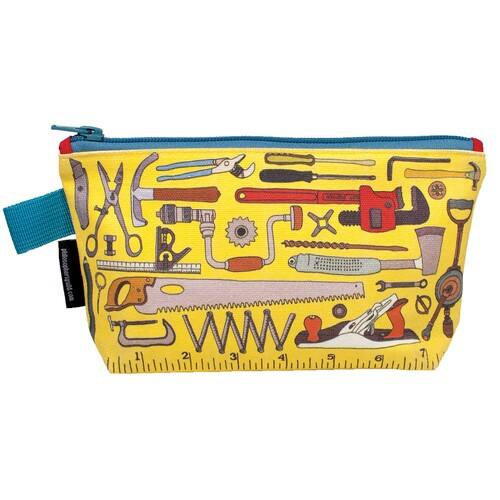 Front. PopMarket - Tool Cotton Zipper Bag Pouch - Multicolor.