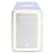 Alt View 3. Frigidaire - 6.5-L 9-Can Mini Portable Personal Fridge with Lighted Mirror Door - White.