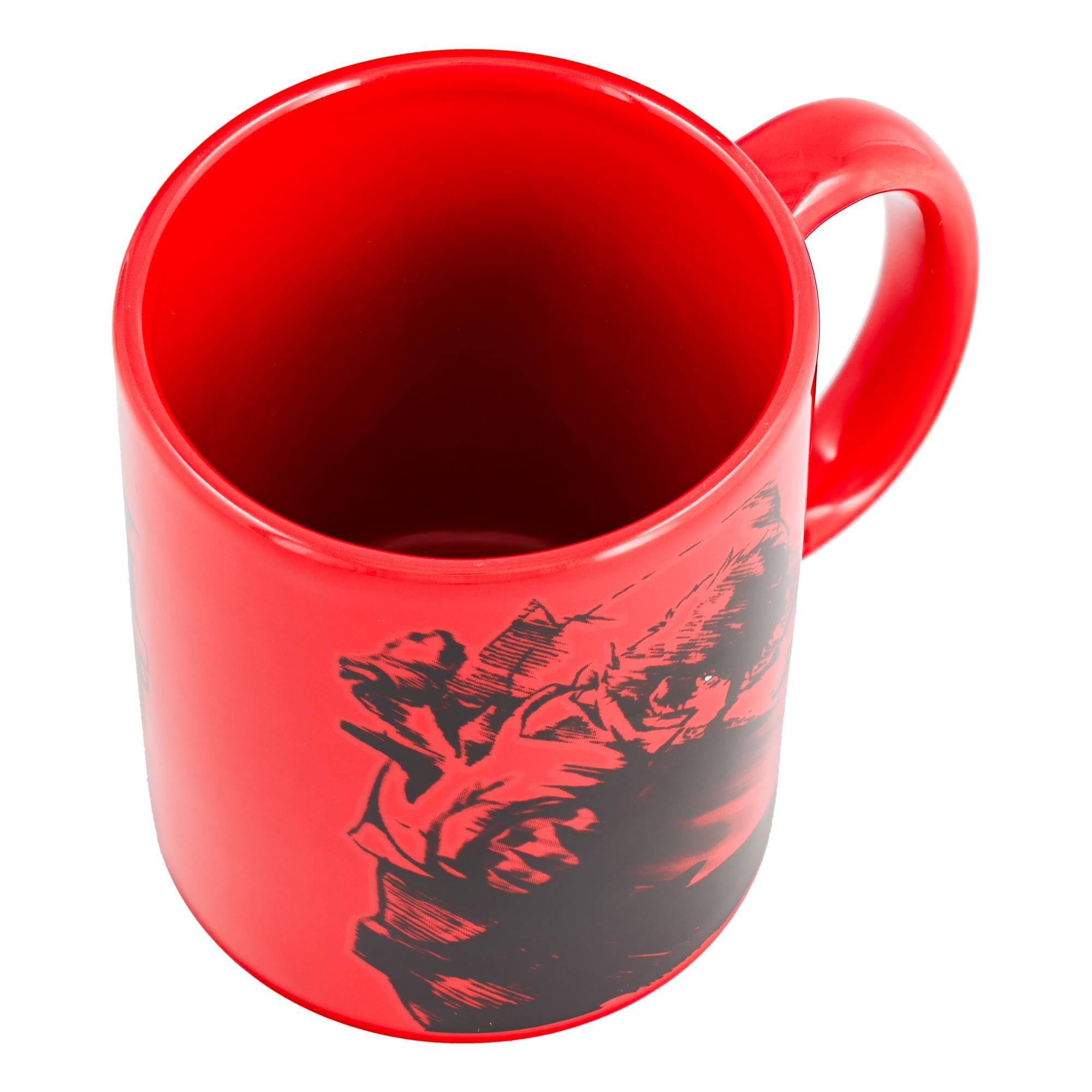 Alt View 10. Just Funky - Cowboy Bebop Spike Spiegel Sketch 11oz Ceramic Mug - Red.