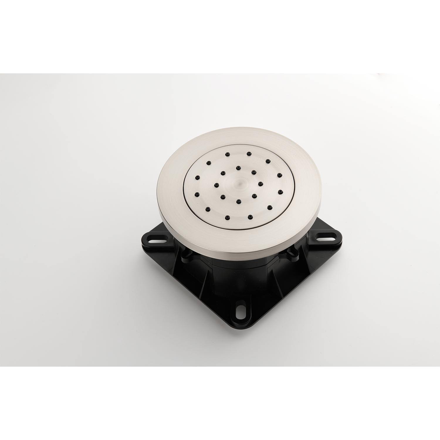 Alt View 9. APRILSOUL - Shower System Rain Handheld Head Slide Bar Bodysprays Arm Hose Valve Trim - Brushed Nickel.