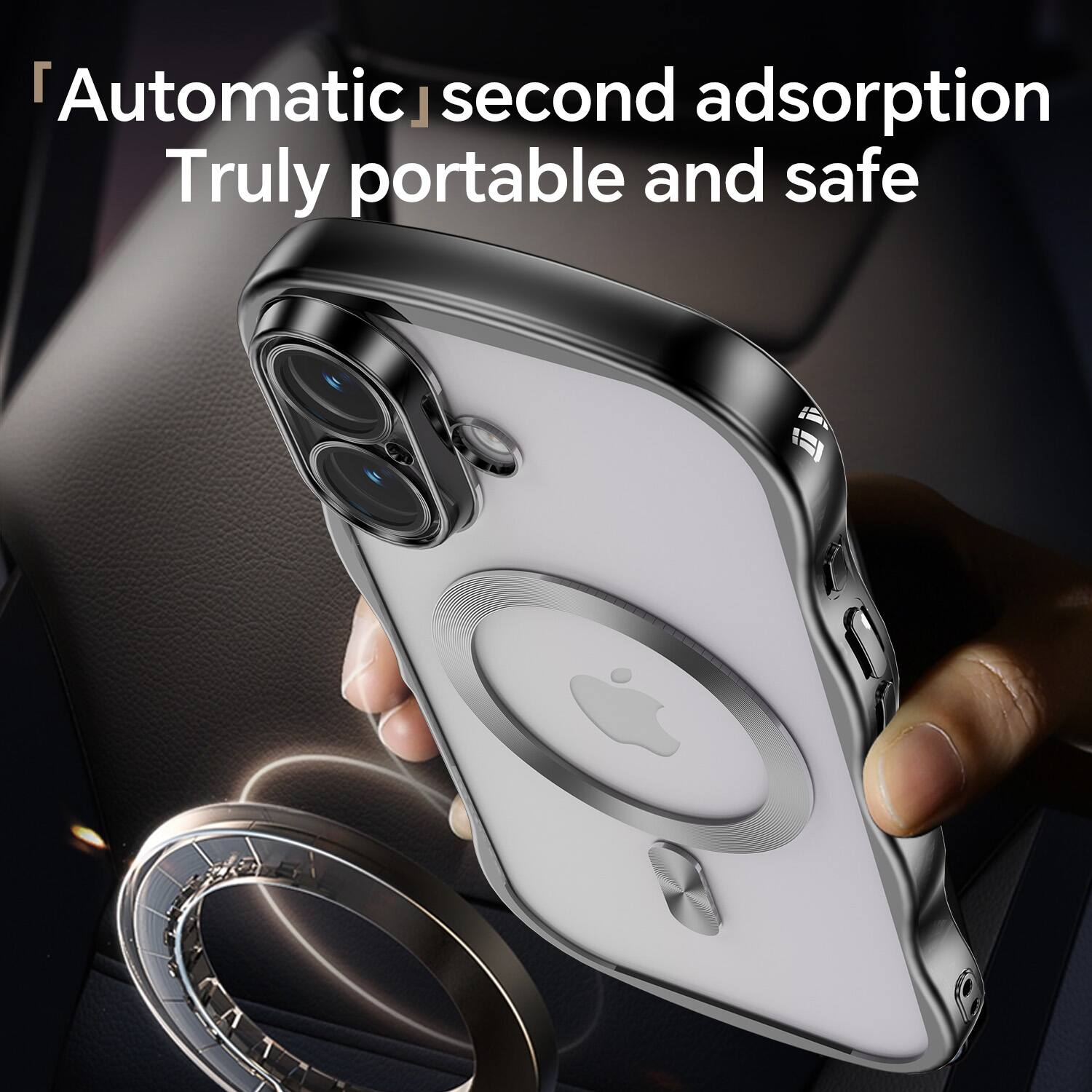 "Automatic" second adsorption  
Truly portable and safe