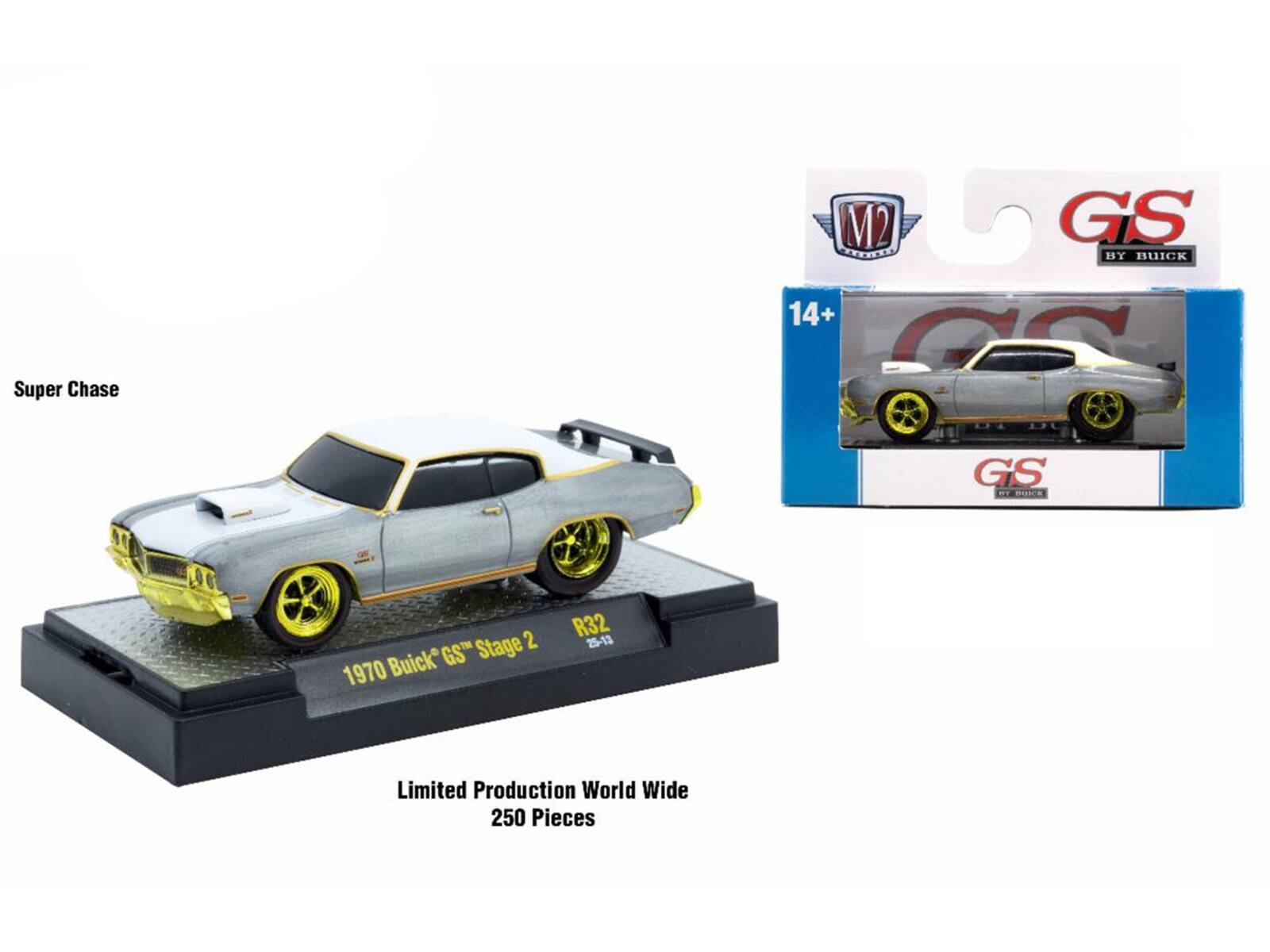 Super Chase M2 GS BY BUICK 14+ 20 OA OL GS BY noSa Stage 2 Buick GS 1970 R32 25-11 Limited Production World Wide 250 Pieces