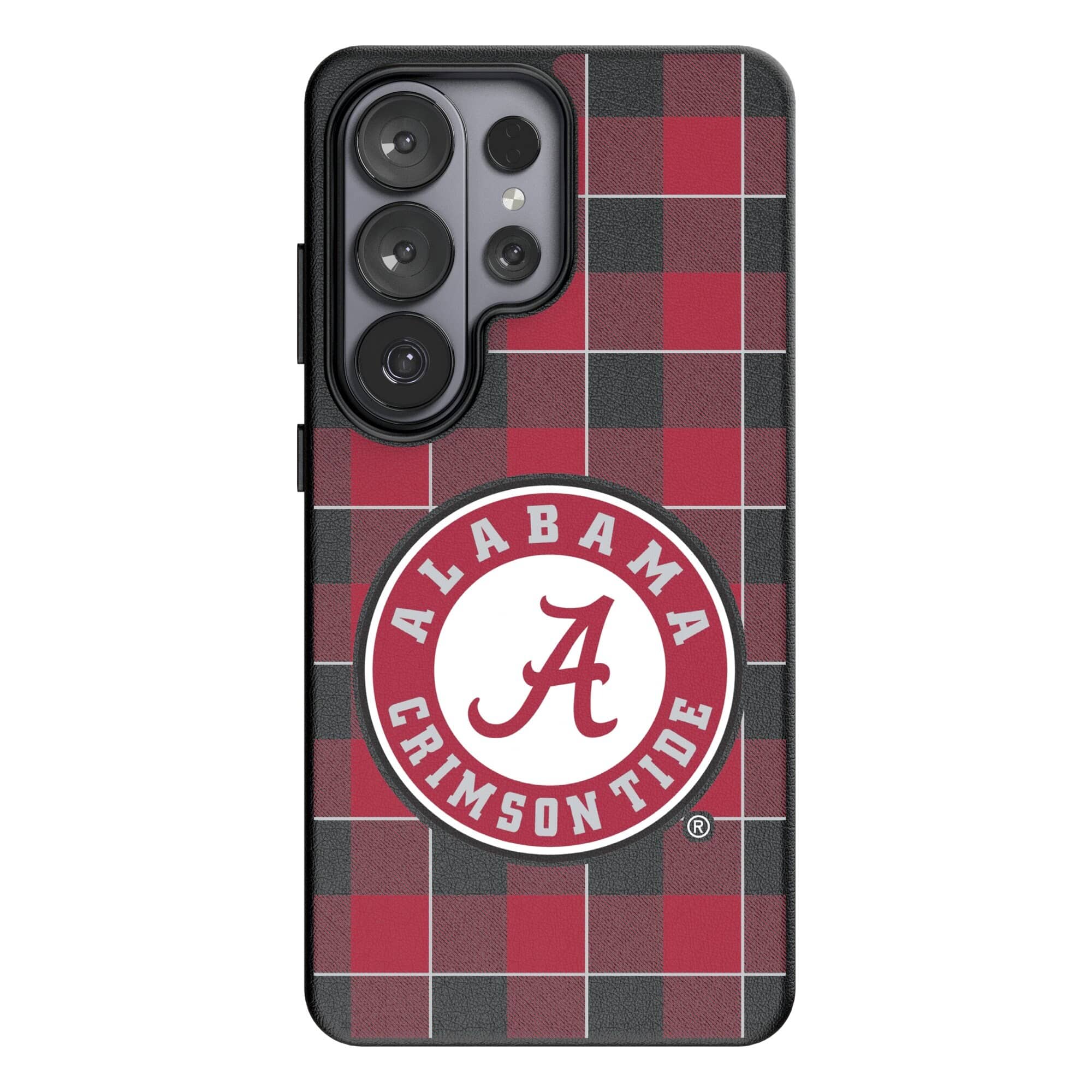 Keyscaper - NCAA - Alabama Crimson Tide Plaid Galaxy Magnetic Bump Case - S26 - Black price history on PriceWatchPro