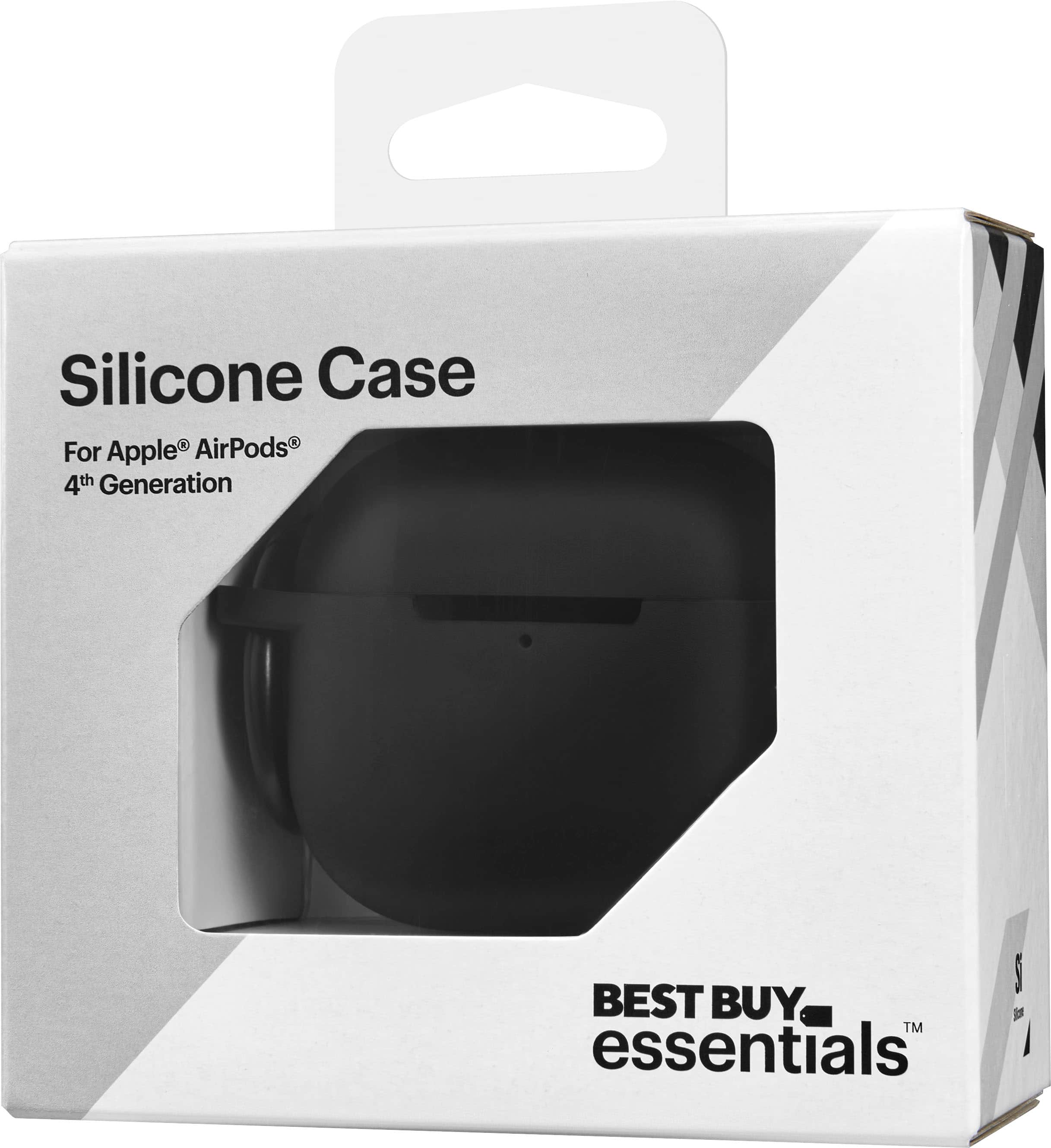 Silicone Case For Apple AirPods 4th Generation - Best Buy Essentials