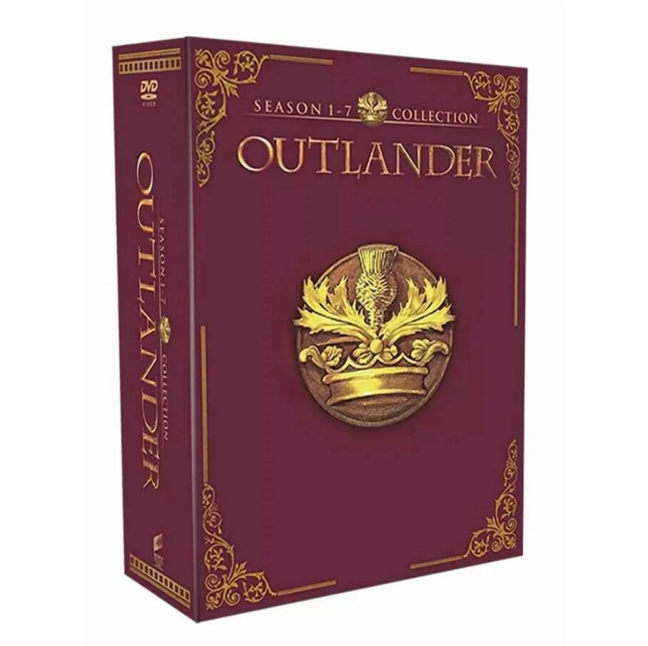 Angle. Outlander The Complete Series 1- 7 DVD.