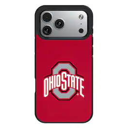 Keyscaper - NCAA - Ohio State Buckeyes Bump Case with 8.2ft Drop Protection - 15 - Multicolor