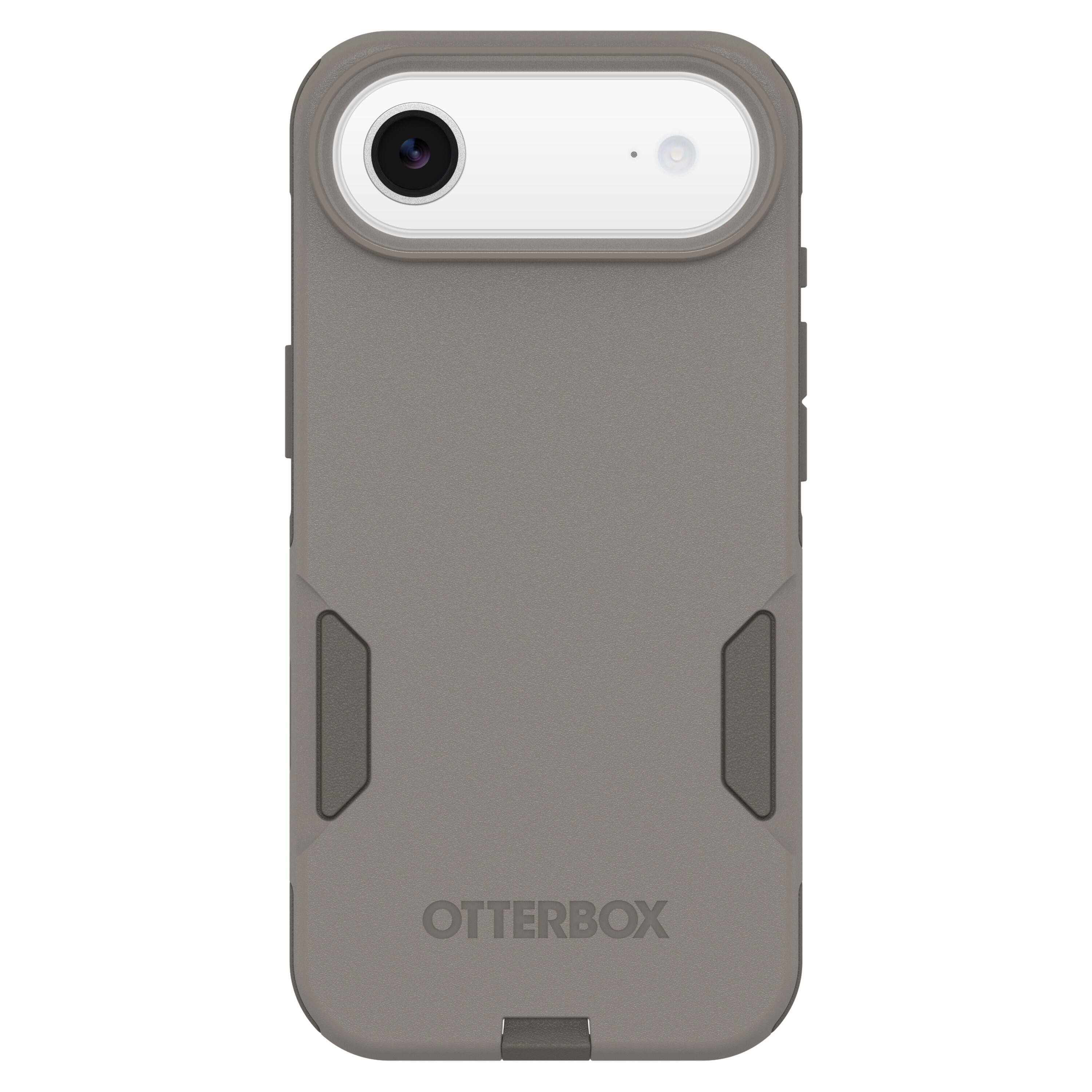 Angle. OtterBox - Commuter Series Hard Shell for Apple iPhone Air - Grey.