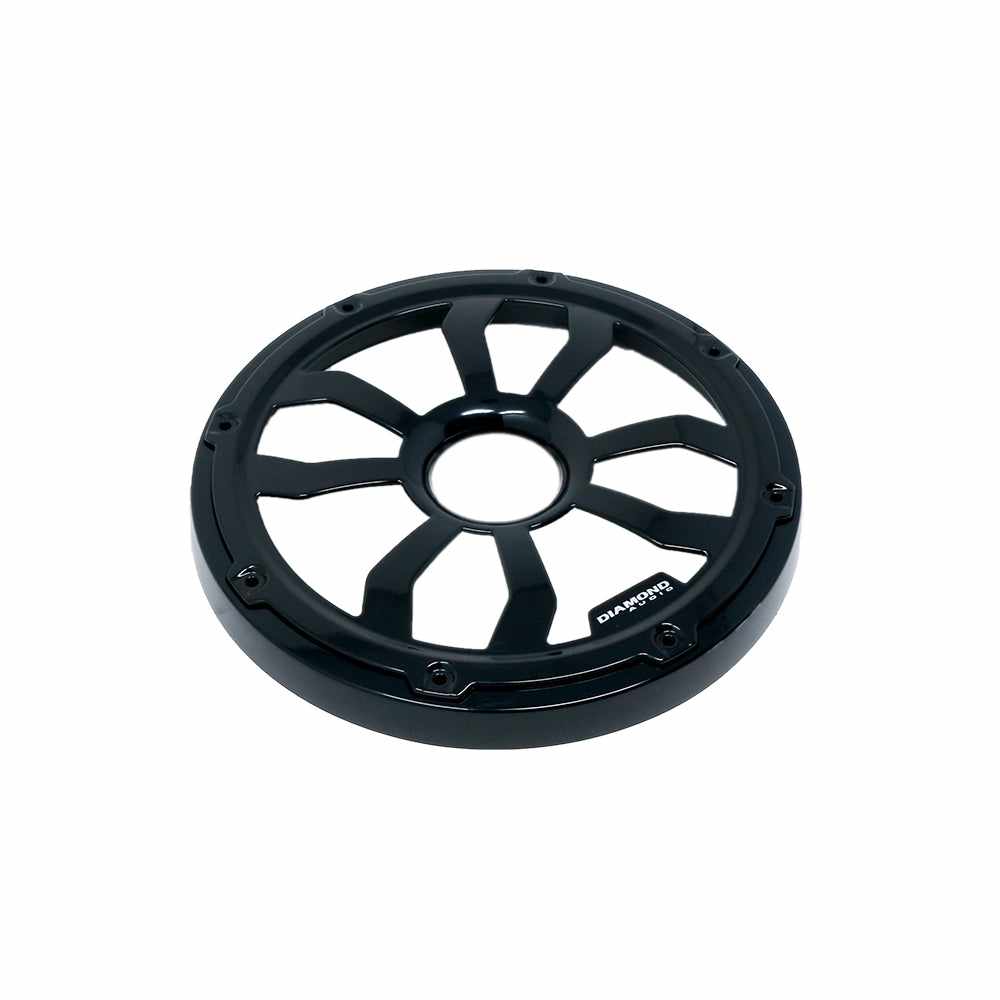 Alt View 10. Diamond Audio - Diamond Audio HXM65FBB Motorsport 6.5" Flush Mount Speaker Grills, Pair, Black/Black - Black/Gray.