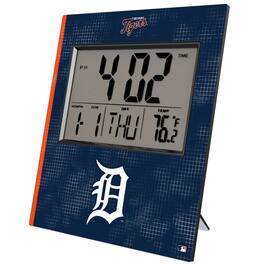 Keyscaper - Detroit Tigers Digital Desk Clock - Multicolor