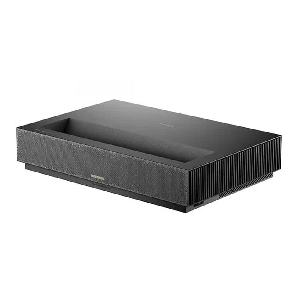 Formovie - Cinema Edge 4K Ultra Short Throw 2100 Lumen Cinema UST Projector ALPD Laser TV w/ Built-In Soundbar - Gray