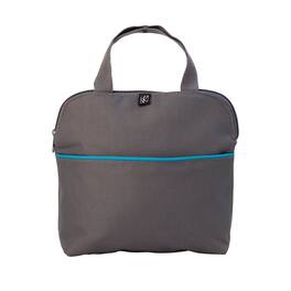 J.L. Childress - MaxiCOOL 4 Bottle Breastmilk Cooler, Baby and Food Bag, Insulated Leak Proof, Ice Pack - Grey / Teal
