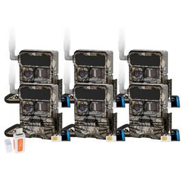 Bundle - Yellowstone - Y2 4G-LTE Cellular Trail Camera (6-Pack) with Card Reader