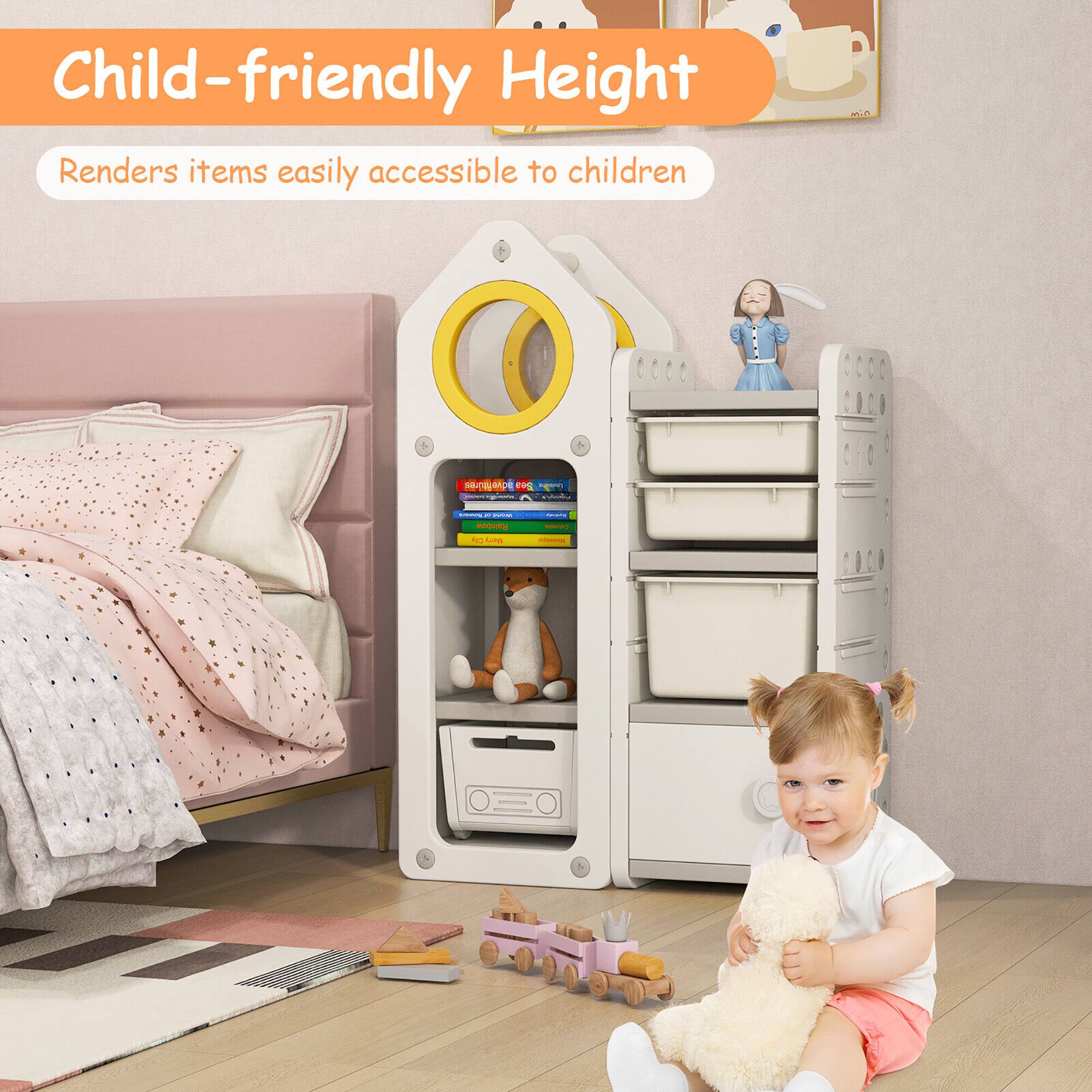 Child-friendly Height

Renders items easily accessible to children