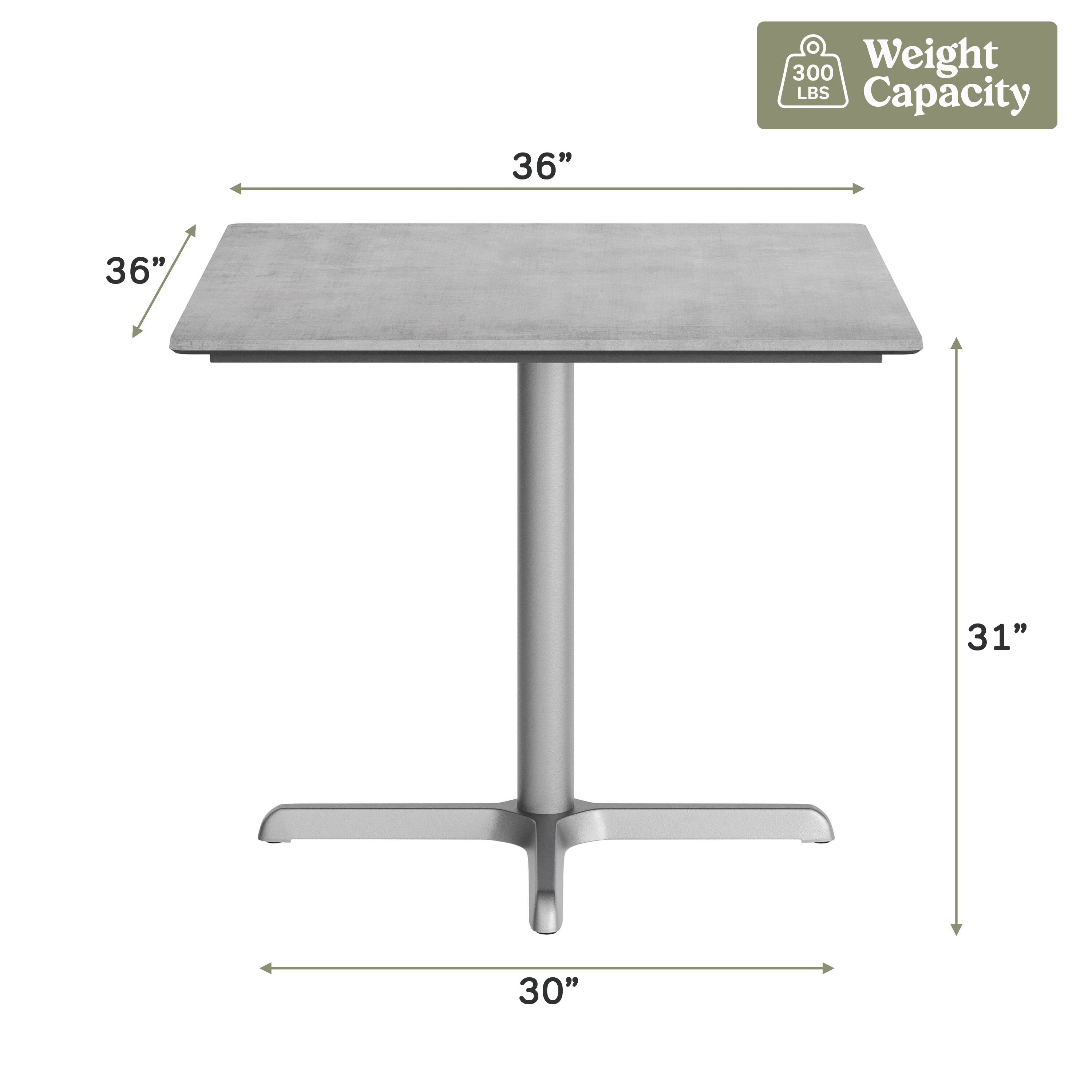 300 Weight LBS Capacity  
36"  
36"  
31"  
30"