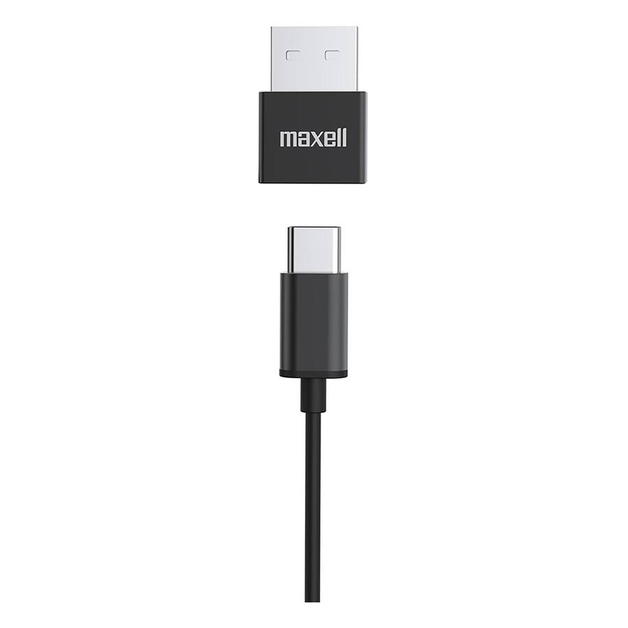 Maxell Fusion X Wiews In Ear Earbuds, In Line Mic/Remote, USB C ...