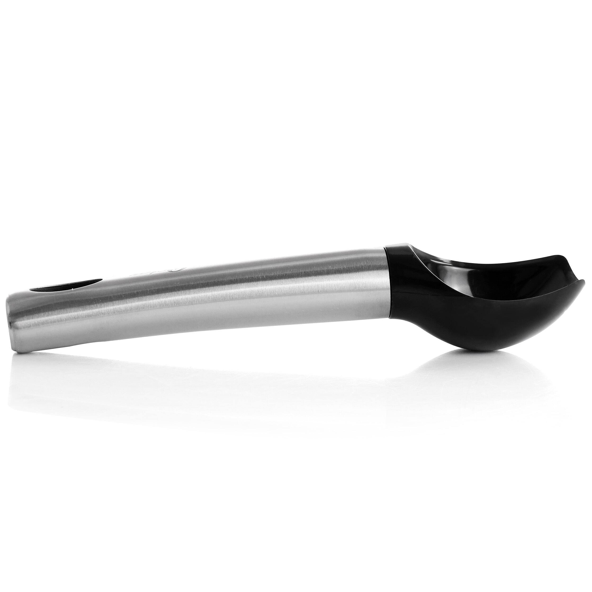 Alt View 4. Oster - Oster Baldwyn Stainless Steel and Plastic Ice Cream Scoop - Silver.
