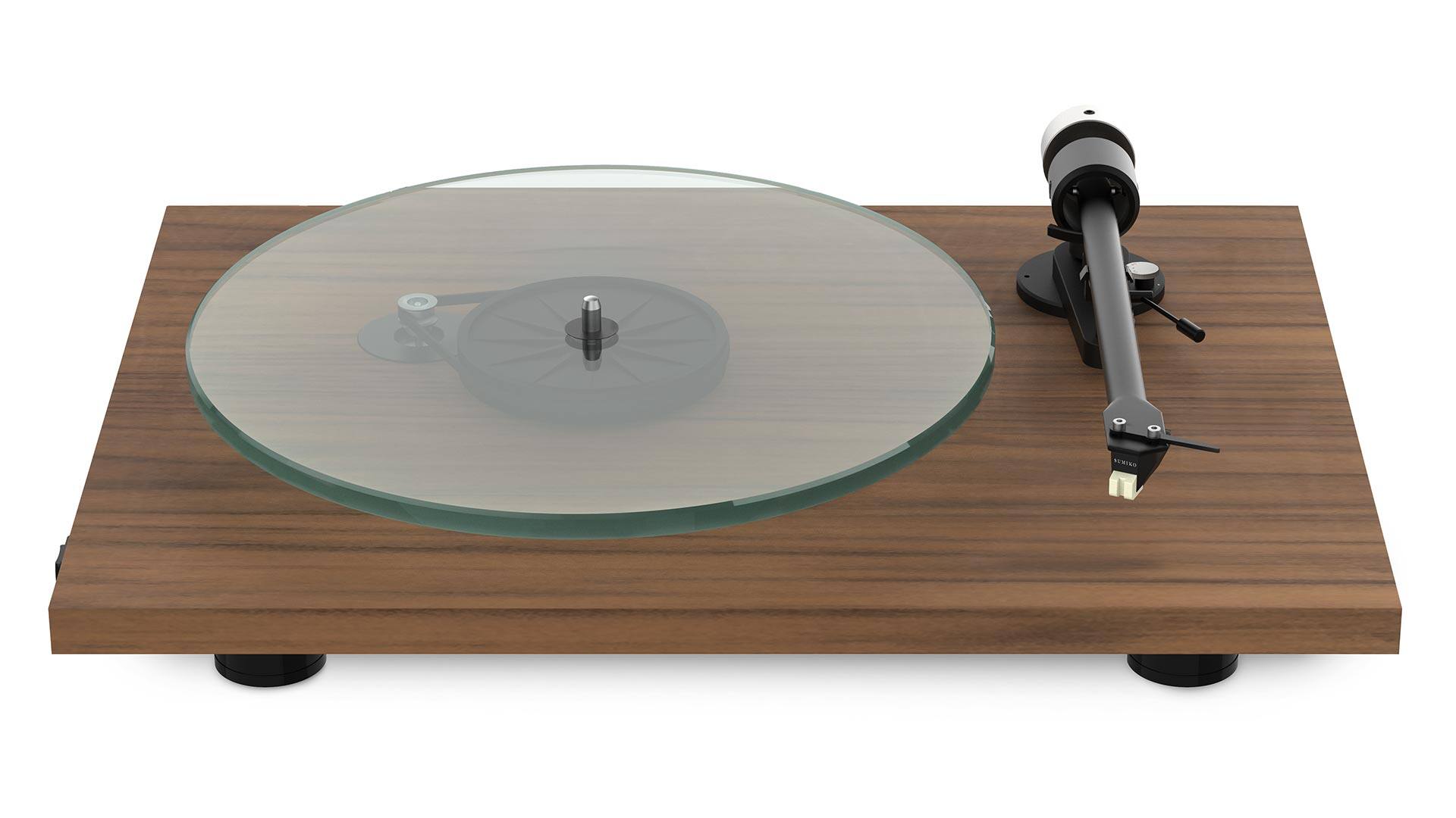 Alt View 11. Pro-Ject - T2 Turntable - Satin Walnut.