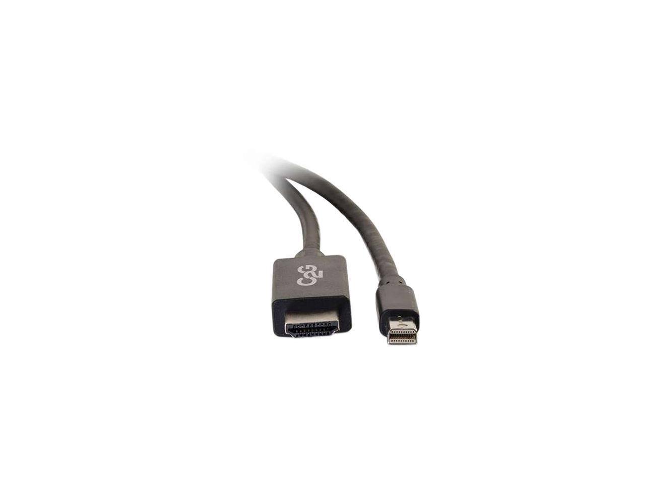 Alt View 1. Cables to Go - C2g 3Ft Mini Displayport To Hdmi Adapter Cable - Black - Taa.