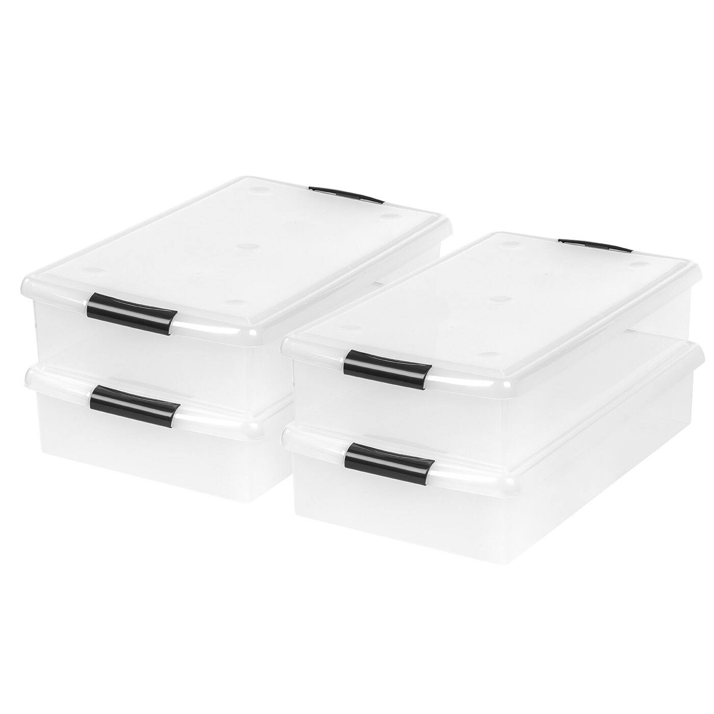 IRIS USA Plastic Under Bed Storage Containers - Best Buy