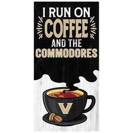 Fan Creations - Vanderbilt Commodores 6" x 12" Coffee Wall Art - Multicolor