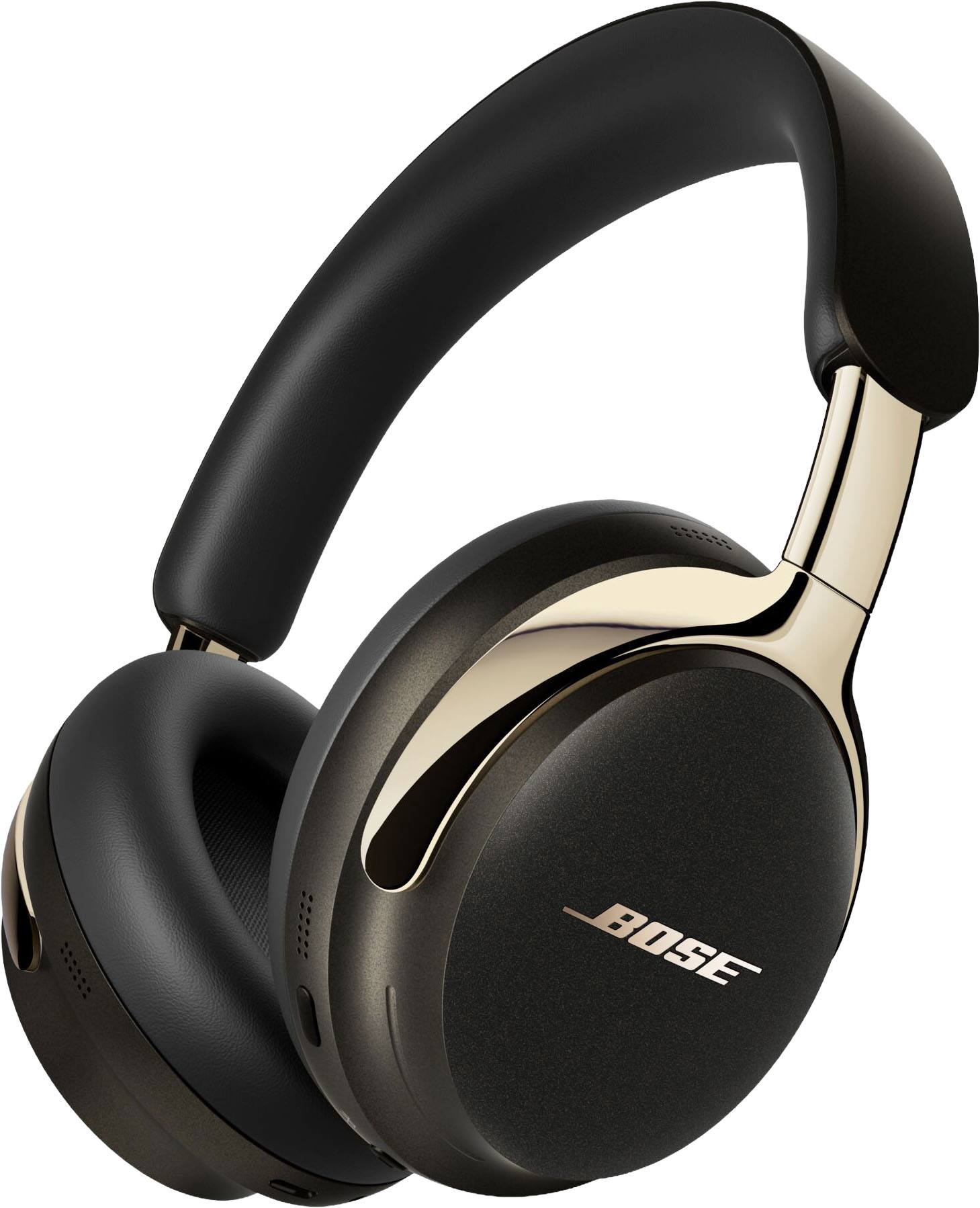 Angle. Bose - QuietComfort Ultra Headphones (2nd Gen) - Desert Gold.