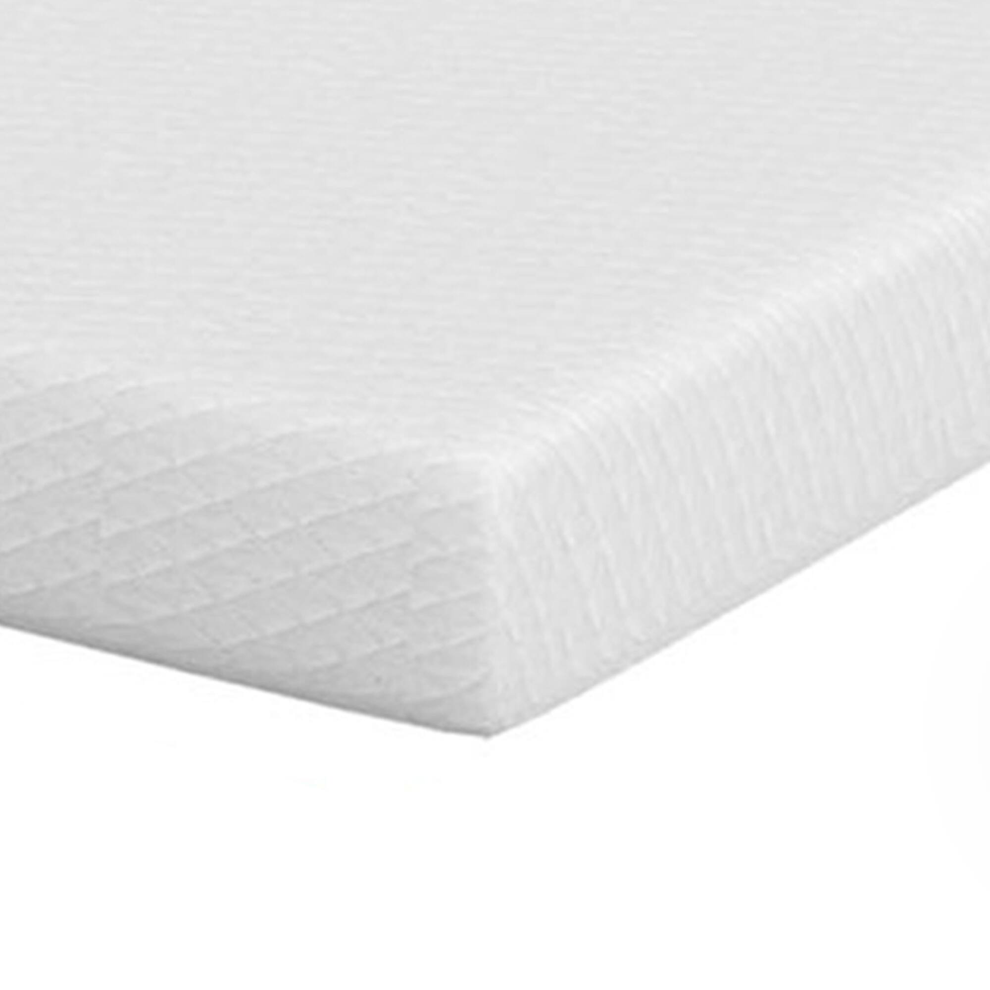Left. Vaczon - 10 Inch E.King Memory Foam Mattress with Gel Cooling Layer Support Foam Bed in a Box - White.