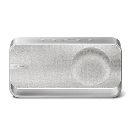 Front. Bose - SoundLink Home Portable Bluetooth Speaker - Light Silver.
