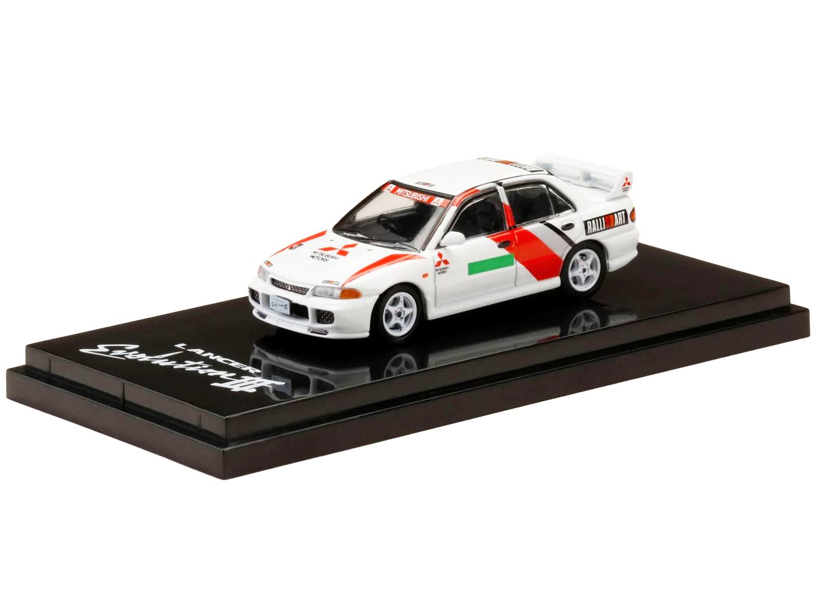 NTAN W3II A MITSUBISHI L RALLI ART CODORA NR 7 Sltit Ar LANCER