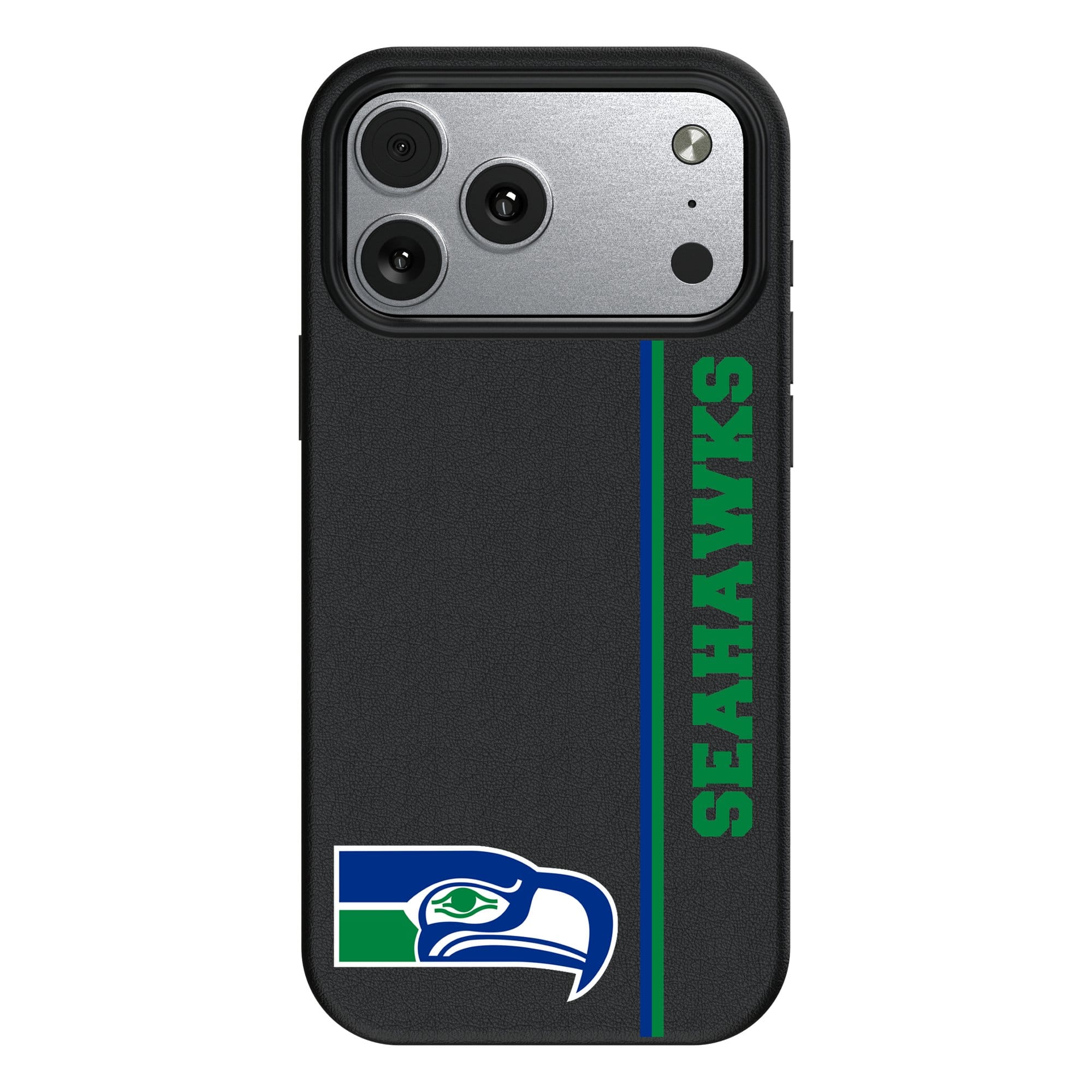 Keyscaper - NFL - Seattle Seahawks Throwback Logo iPhone Magnetic Bump Case - 17 Pro Max - Black price history on PriceWatchPro