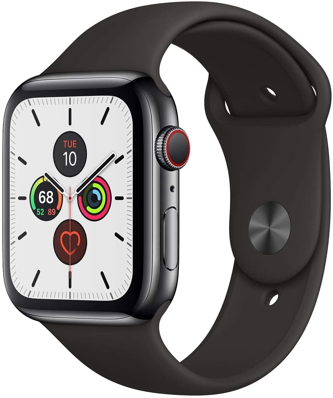 Refurbished Excellent Apple Watch Series 5 Stainless Steel 44mm