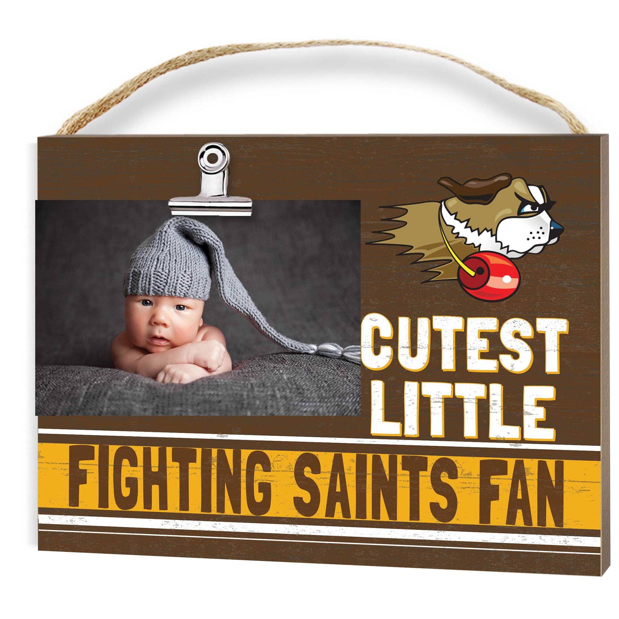 St. Francis Fighting Saints 8" x 10" Cutest Little Fan Team Logo Clip Photo Frame