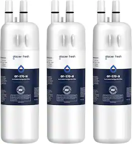 GLACIER FRESH - EDR1RXD1 Refrigerator Water Filter Compatible with W10295370A, WHR1RXD1, 3 Pack