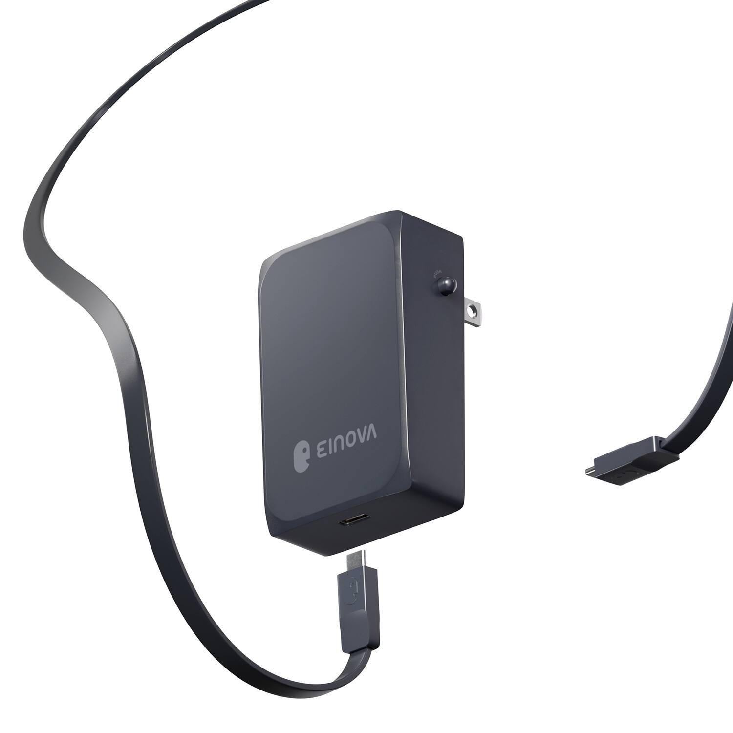 Front. Einova - Einova Pc1003065-010e1 Sirius 65-watt Usb-c Laptop Charger.