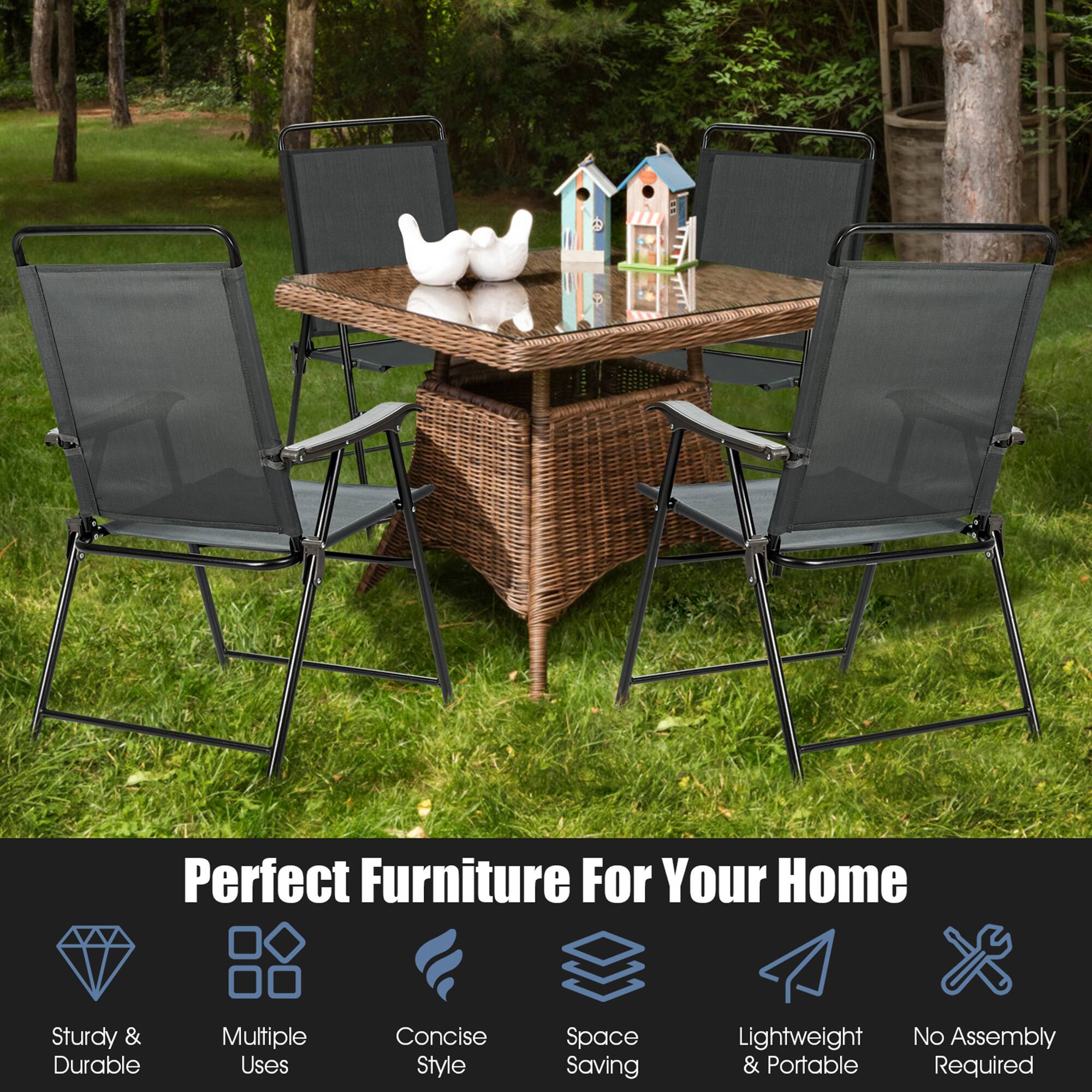 Perfect Furniture For Your Home

- Sturdy & Durable
- Multiple Uses
- Concise Style
- Space Saving
- Lightweight & Portable
- No Assembly Required