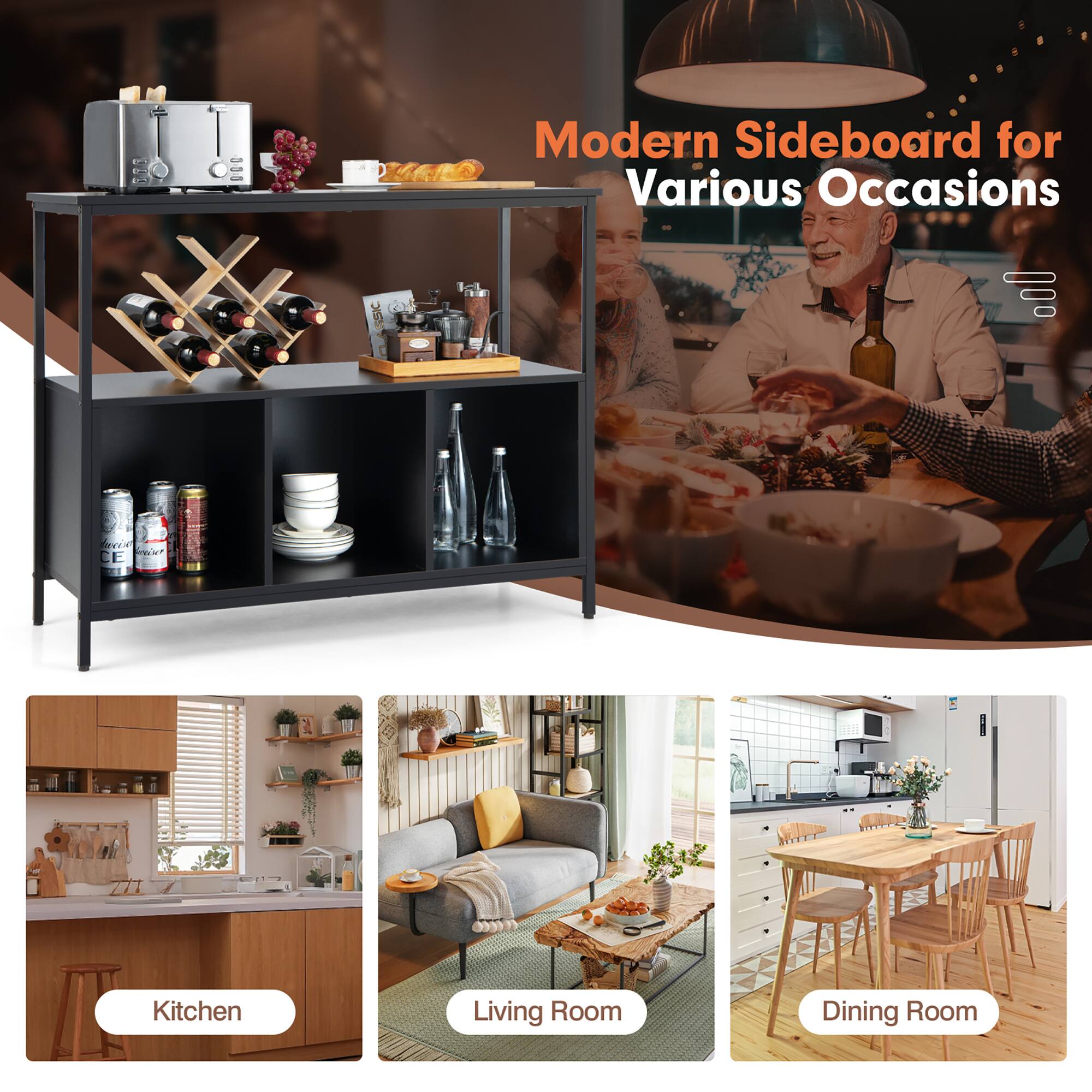 Modern Sideboard for Various Occasions

Kitchen
Living Room
Dining Room