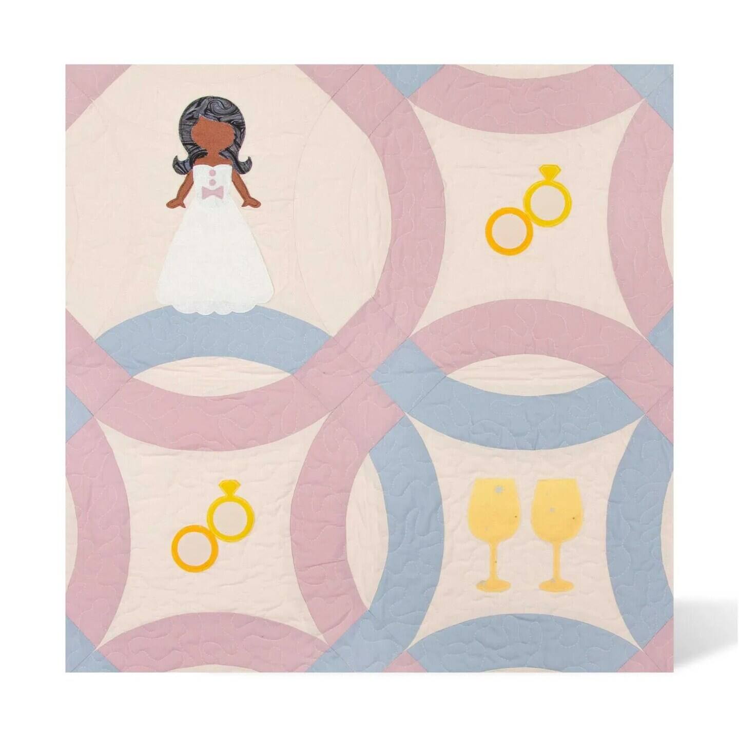 Front. AccuQuilt - Wedding Medley Die - Multicolor.