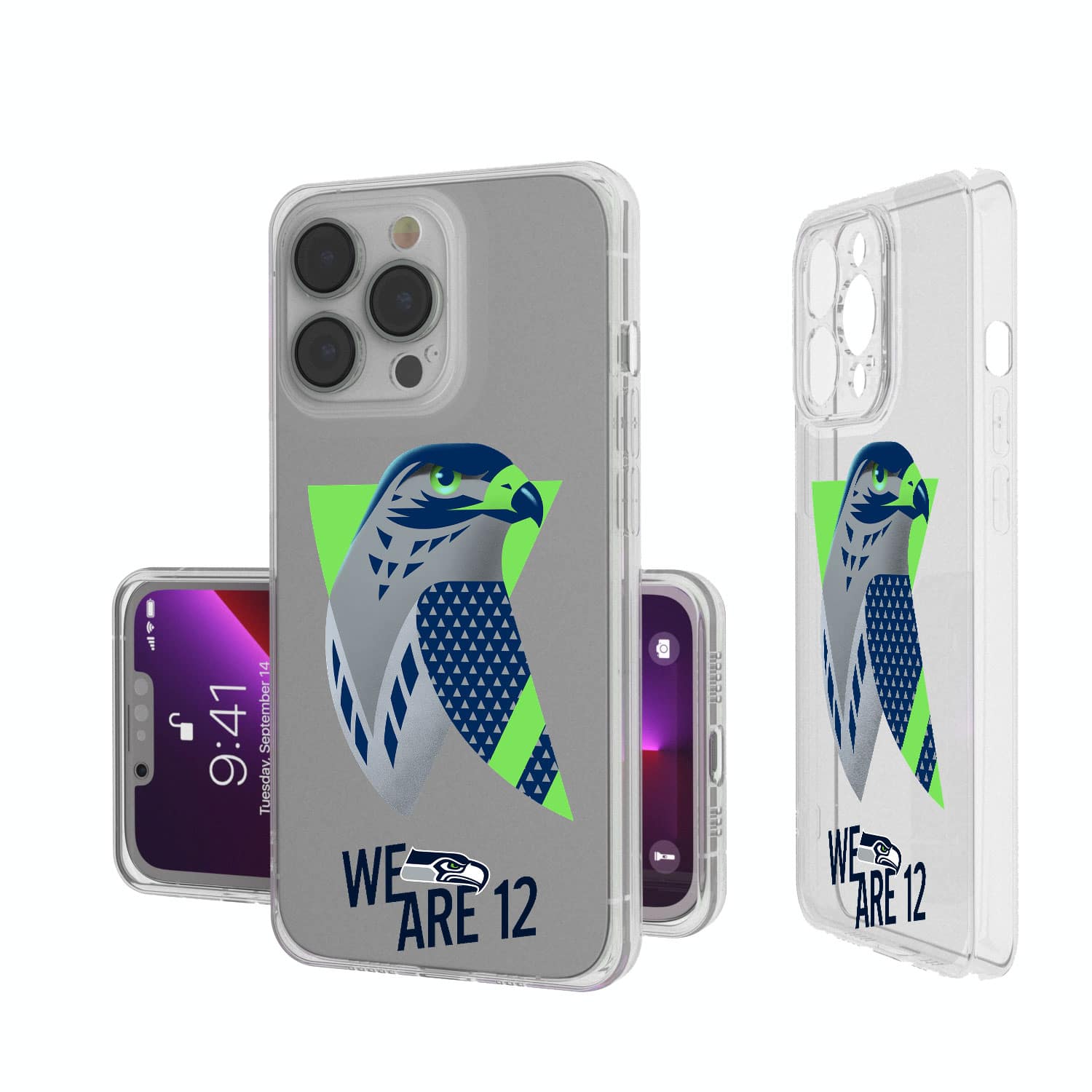 Keyscaper - NFL - Seattle Seahawks iPhone Clear Case - 15 Plus - Multicolor price history on PriceWatchPro
