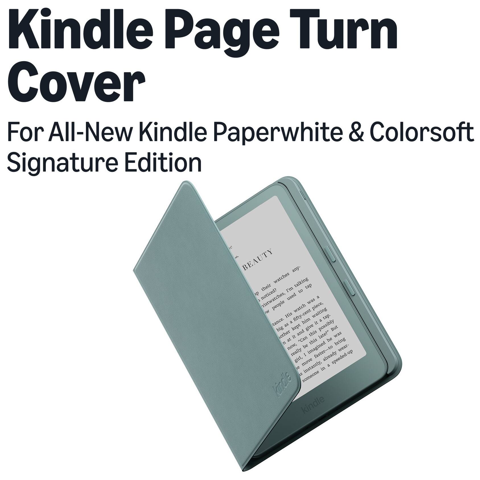 Amazon Kindle Page Turn Cover with Physical Page Turn Buttons, for ...
