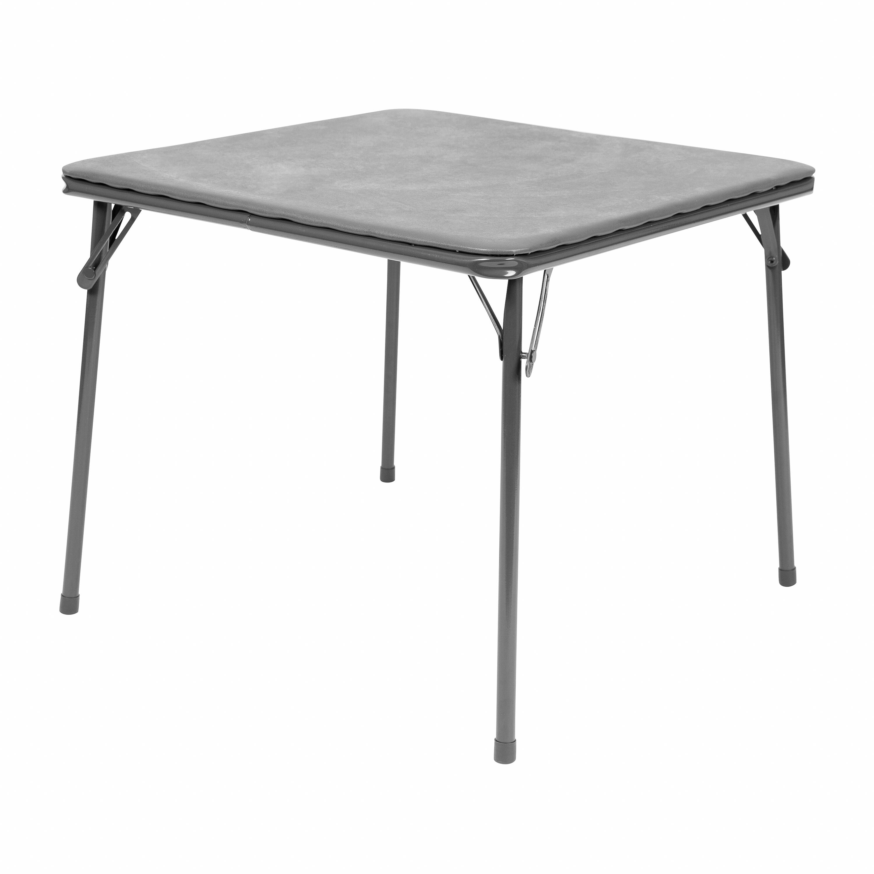 Alt View 10. Emma + Oliver - Kids 5 Piece Folding Table and Chair Set - Kids Activity Table Set - Gray.