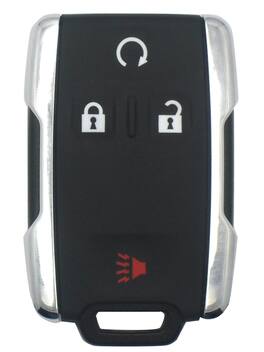 Car Keys Express - GM Keyless Entry Remote - 4 Buttons (Lock, Unlock, Remote Start, and Panic) - Black