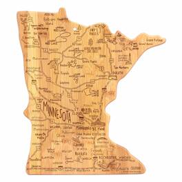 Totally Bamboo - Destination Minnesota Cutting Board, 13-1/4" x 11-3/4"