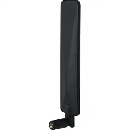 Front. Digi International - Digi Antenna - Cellular, 4G/LTE - 699 MHz to 960 MHz, 1710 MHz to 2690 MHz, 2500 MHz to 2690 MHz - 3 dBi - Cellular Netw - Black.