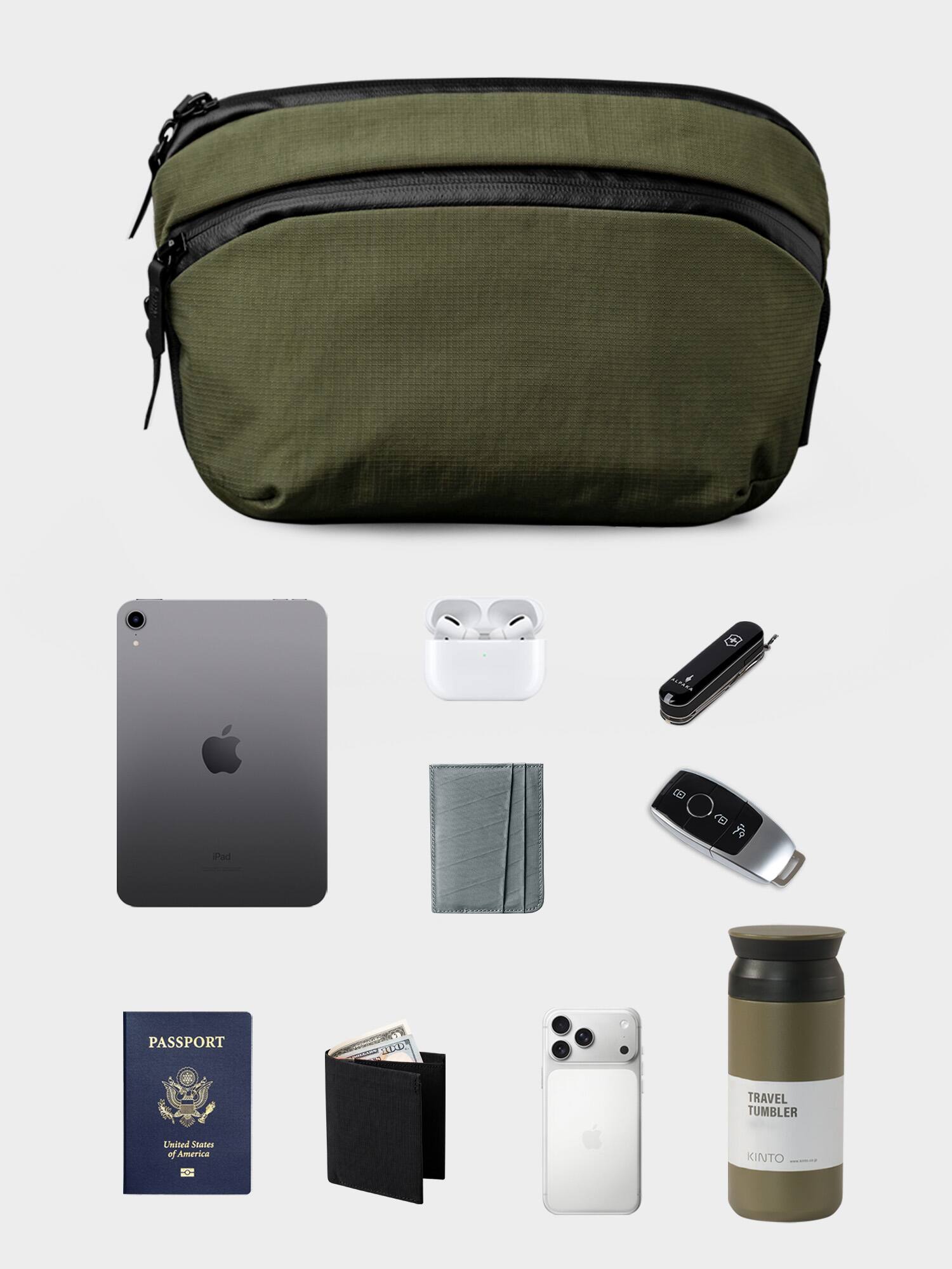 RIVER PAD | PASSPORT & TRAVEL TUMBLER | LIMITED EDITION | AMERICA | KINTO