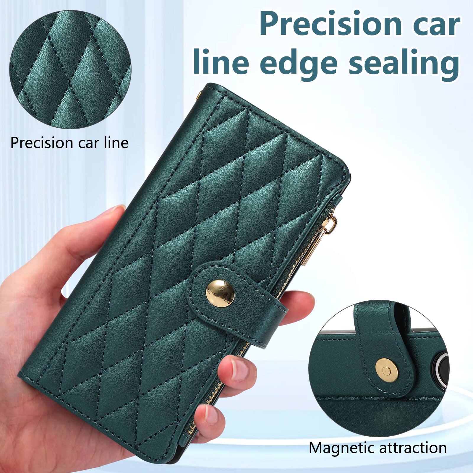 Precision car line edge sealing  
Precision car line  
Magnetic attraction
